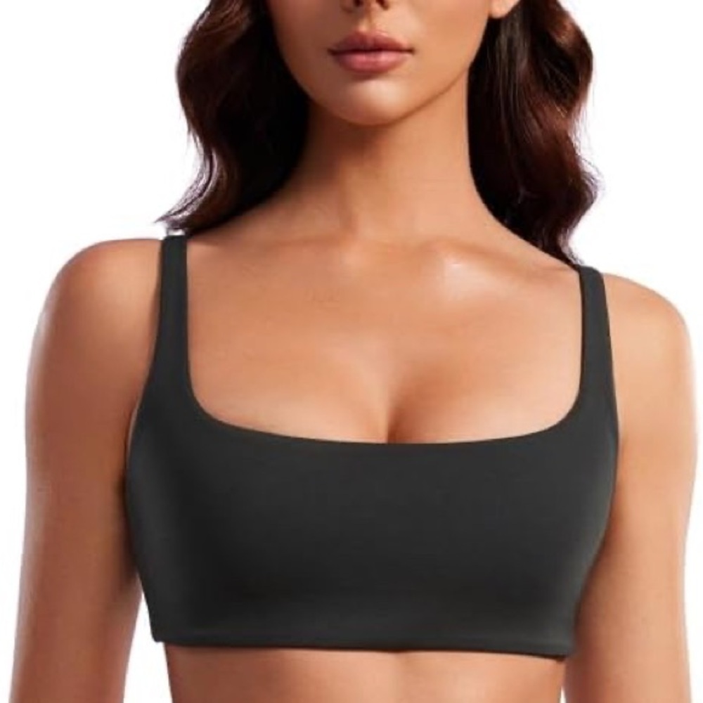PINK Sport Gym to Swim Victoria's Secret Size XS Black Strappy
Bikini Top